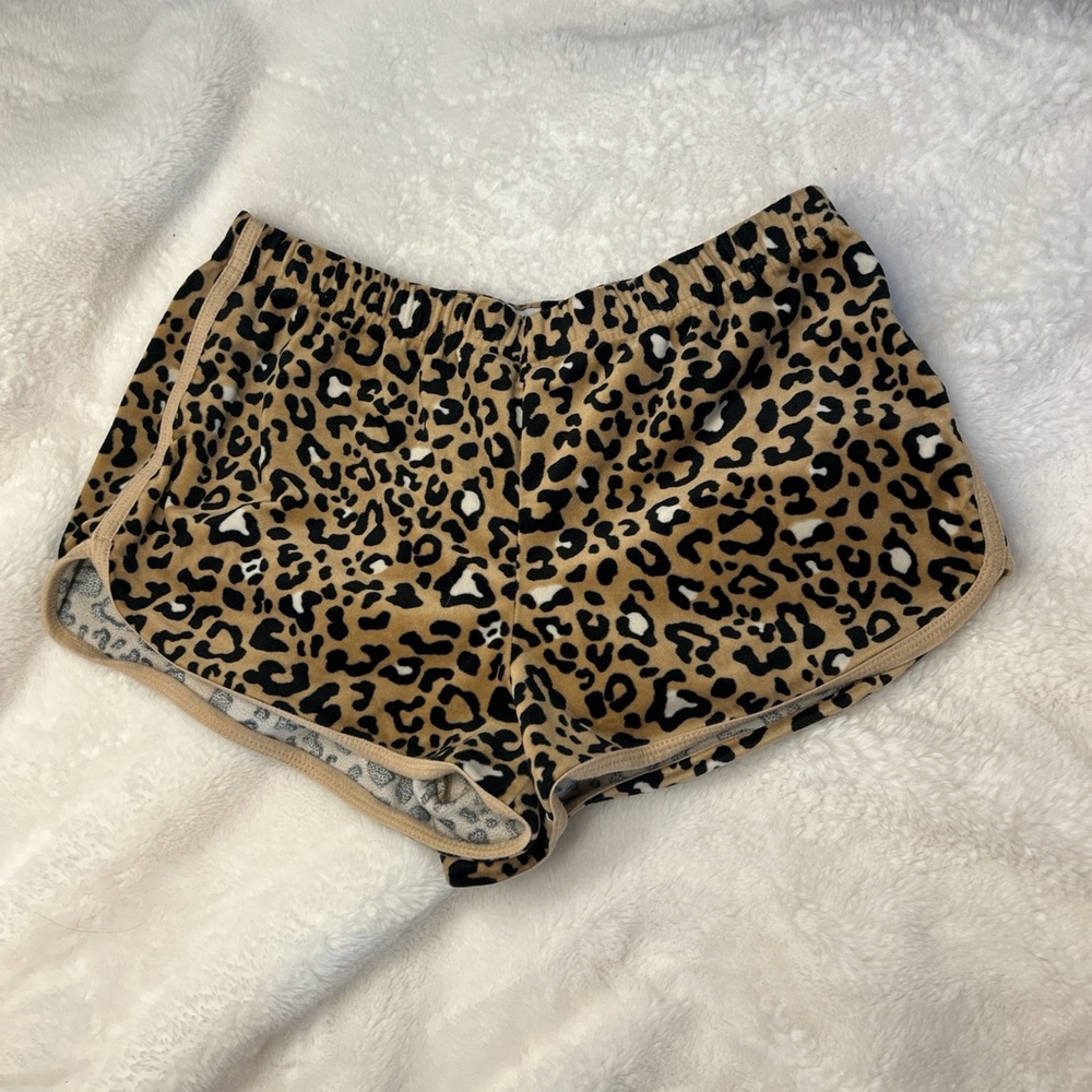 Hollister Leopard Print Shorts